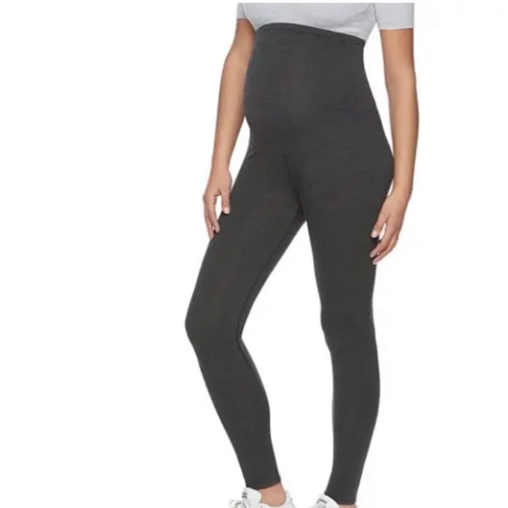 Maternity Full Belly Panel Full Length Leggings S